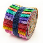 Colorful Roses Jelly Roll Quilting Strips