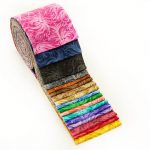 2.5 Inch Colorful Roses Type Jelly Quilting Strips