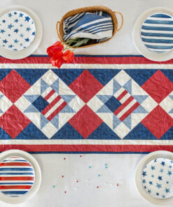 Land Of Liberty Table Runner Quilt Kit
