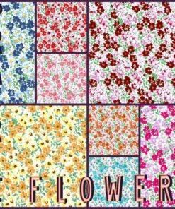 90 Prairie Flower Charm Pack – 102 Pre-Cut 5" Squares